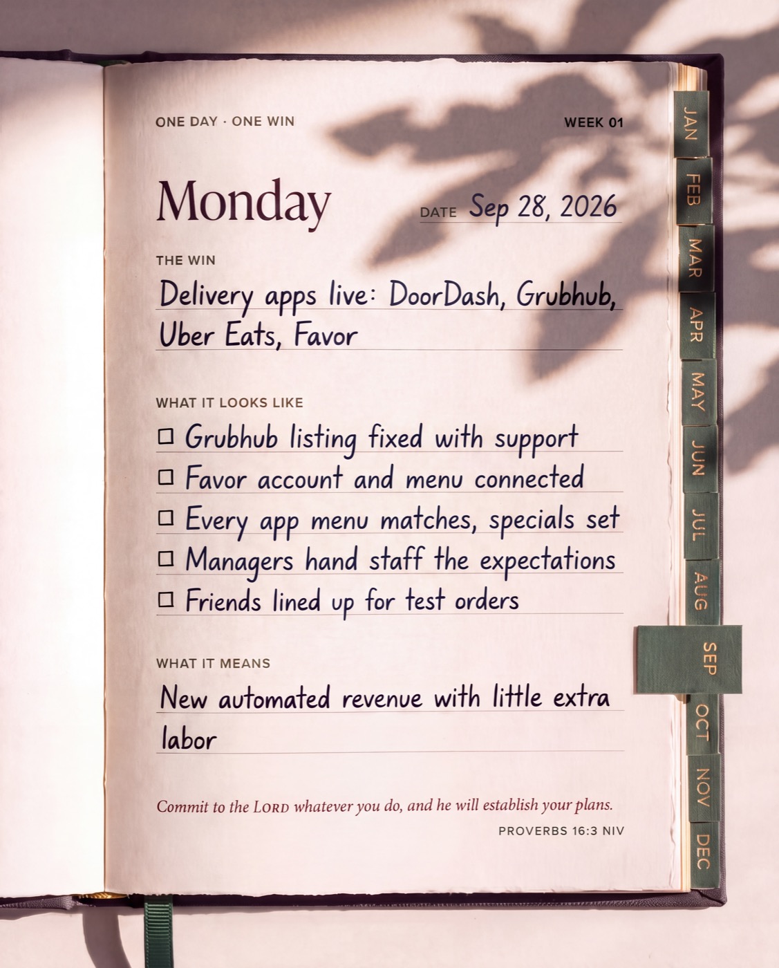 Monday page: Delivery apps