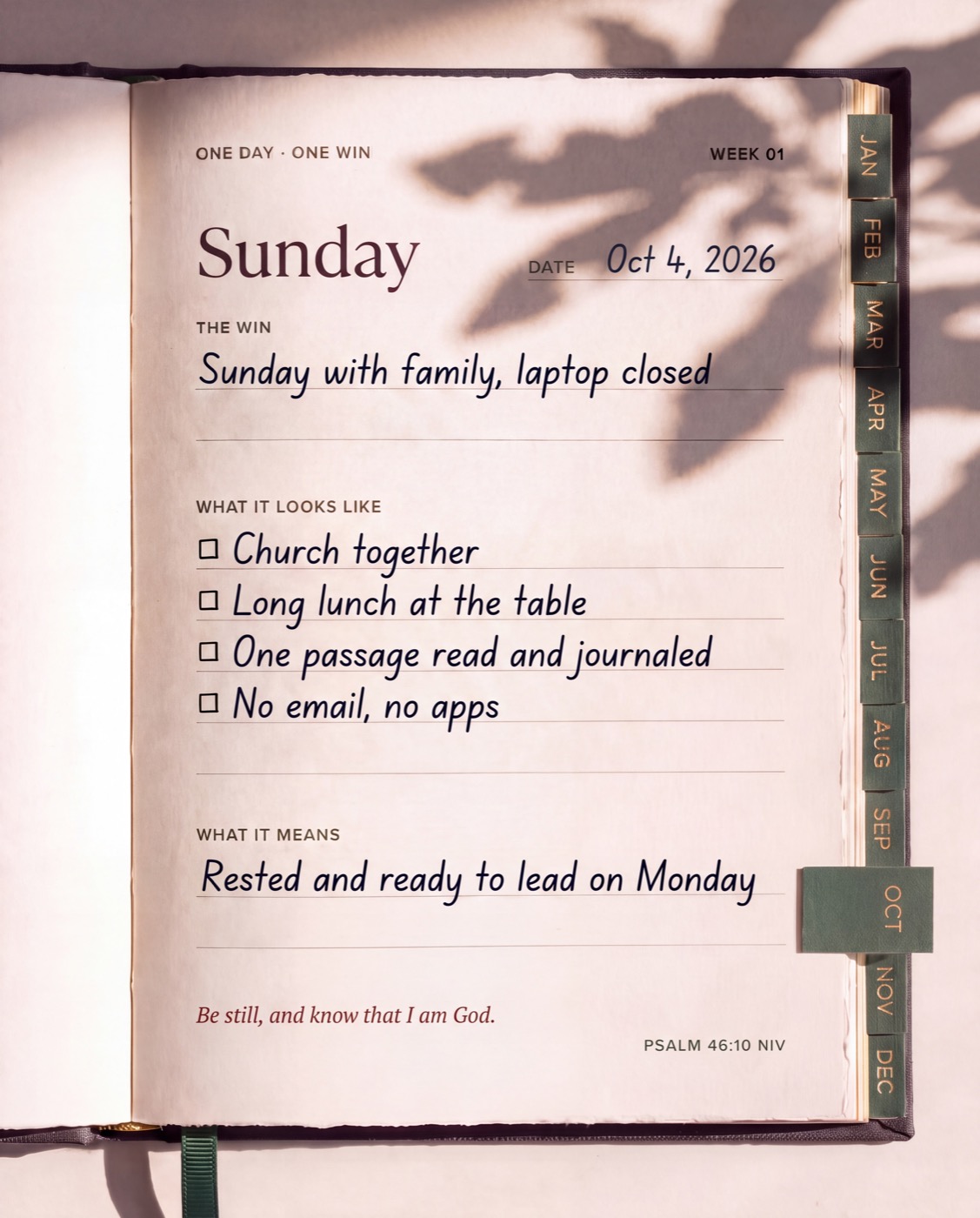 Sunday page: Family